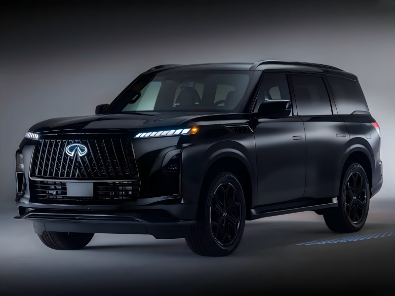 கருப்பு வெளிப்புற கிட் / 3.5t வி 6 சக்தி - 2026 இன்ஃபினிட்டி QX80 விளையாட்டு பதிப்பின் அதிகாரப்பூர்வ படங்கள்